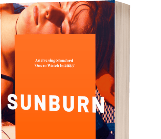 VERVE Books’ lead summer 2023 title -SUNBURN