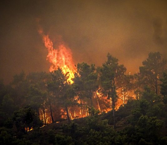 Fires Continue Throughout Greece