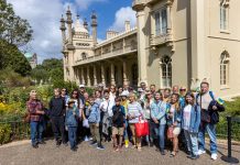 Royal Pavilion hosts visit from Ukrainian refugees