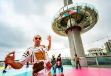 Spectacular launch party welcomes new roller rink to Brighton Seafront, located at Brighton i360