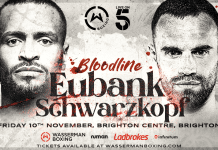 Brighton Centre: Eubank vs Schwarzkopf 23 Novembe