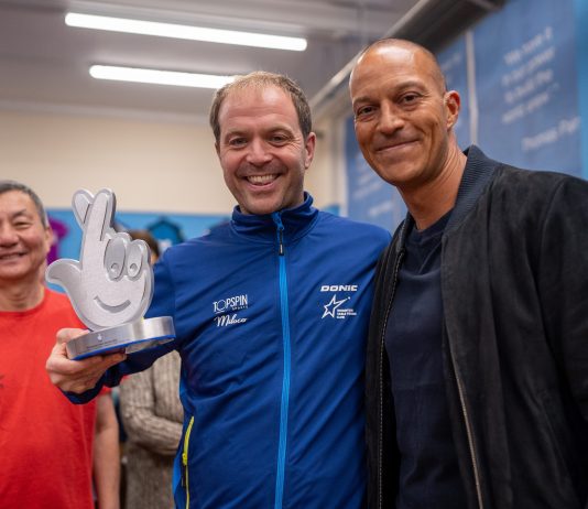 BRIGHTON AND HOVE ALBION FOOTBALL LEGEND HONOURS BRIGHTON COMMUNITY HERO WITH MAJOR NATIONAL LOTTERY AWARD
