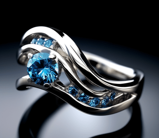 Jewelry designer Designs A Brighton & Hove Albion F.C inspired engagement ring