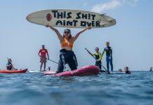 Surfers Against Sewage protesting against sewage dumping in Southwick this Saturday