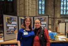 Ukrainian community group organised memorial event to show solidarity with Ukraine on Sunday in Hove