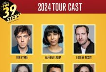 TOM BYRNE TO PLAY RICHARD HANNAY IN THE 39 STEPS VISITING THEATRE ROYAL