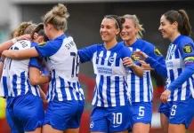 Brighton Womens Team collect maximum points in thrilling 10 goal relegation scrap