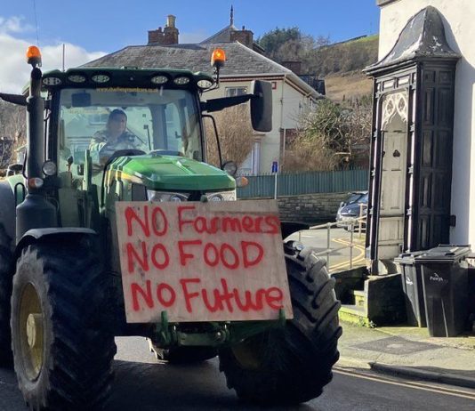 Not only the Europeans but now the Welsh farmers up in arms?