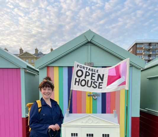 Brighton artist takes on housing crisis with Portable Open House