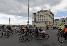 Hundreds of cyclists call for safer streets