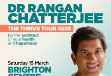 Brighton Centre: Dr Rangan Chatterjee Coming Soon