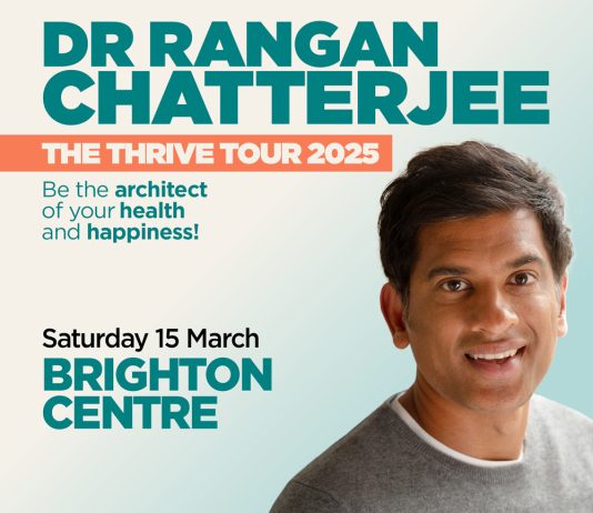 Brighton Centre: Dr Rangan Chatterjee Coming Soon