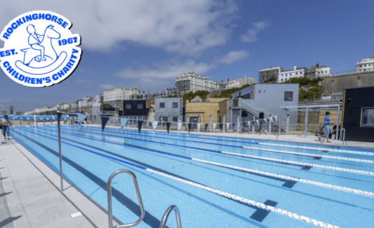 Make a splash at the very first Rockinghorse Relay overnight swim at Sea Lanes Brighton!