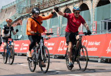 Charity bike ride raises over £1 million for heart research
