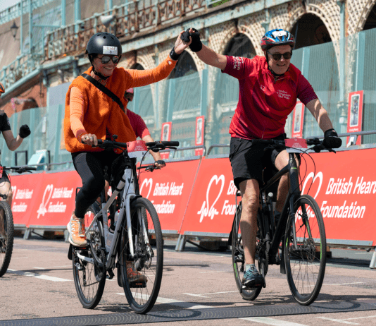 Charity bike ride raises over £1 million for heart research