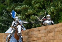 Arundel Castle welcomes back the International Medieval Jousting Tournament