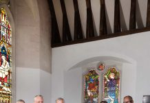 St Mary’s Church in Horsham receives commemorative plaque to mark award-winning renovation