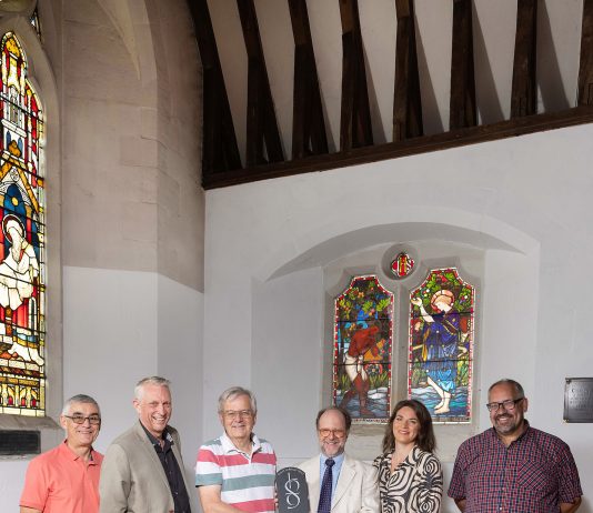 St Mary’s Church in Horsham receives commemorative plaque to mark award-winning renovation