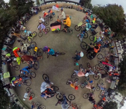 Child-friendly bike protest ride calls for safer routes for cycling in Brighton