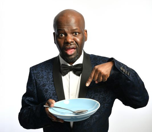 Daliso Chaponda is bringing his tour show, FEED THIS BLACK MAN AGAIN to KOMEDIA