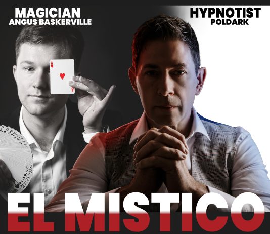 El Mistico is mystical; magic trickery, mind reading and mesmerising hypnosis in one show!