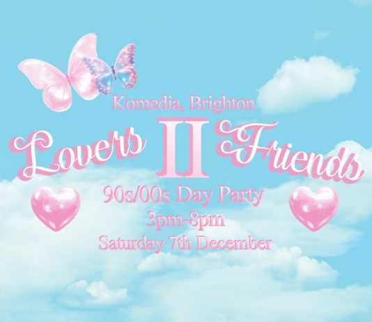 Komedia Presents: Lovers II Friends – 90s/00s Day Party