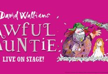 DAVID WALLIAMS’ AWFUL AUNTIE VISITS THEATRE ROYAL BRIGHTON NEXT WEEK