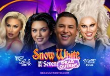 UK tour of adult panto Snow White and the Seven Drag Queens Comes To Brighton