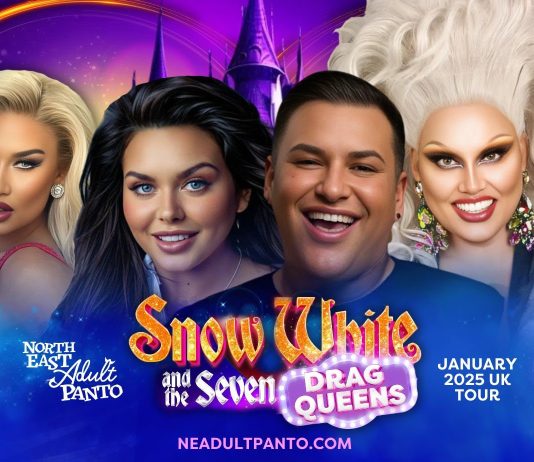 UK tour of adult panto Snow White and the Seven Drag Queens Comes To Brighton