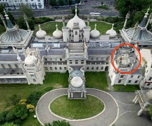 Christmas appeal to save dome on Royal Pavilion roof