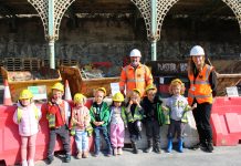 Future Brighton Engineers shown behind the scenes at restoration project
