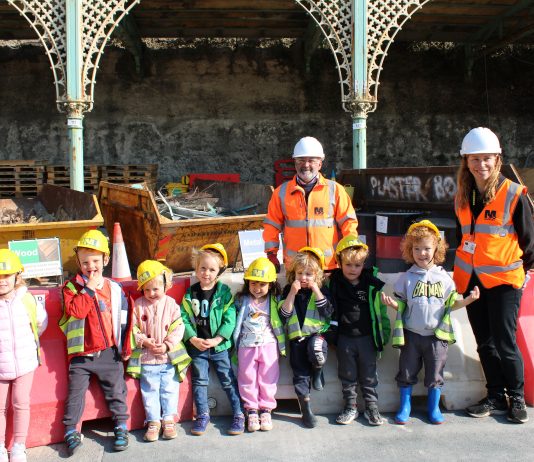 Future Brighton Engineers shown behind the scenes at restoration project