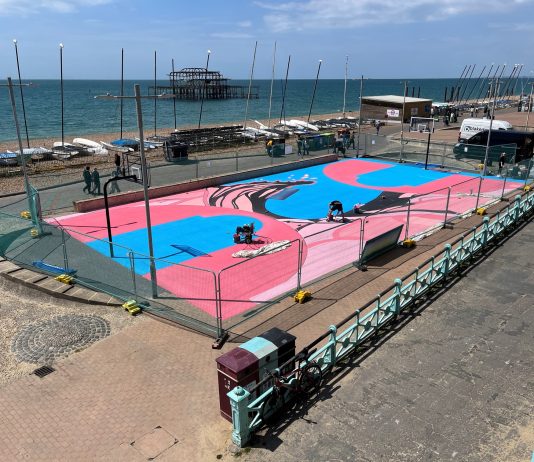 Revamped seafront basketball court to reopen this weekend