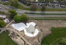 Here comes the rainscape – Wild Park project takes shape