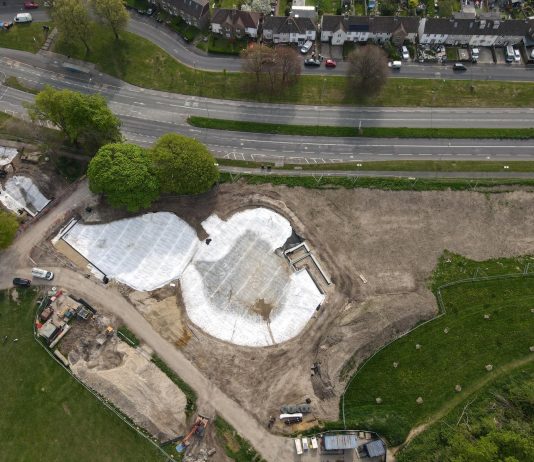 Here comes the rainscape – Wild Park project takes shape