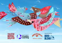 PAPER BIRDS TAKE FLIGHT AT THEATRE ROYAL TO CELEBRATE BRIGHTON FESTIVAL AND FRINGE