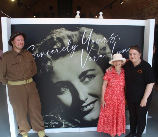 Vera Lynn exhibition opens at Newhaven Fort