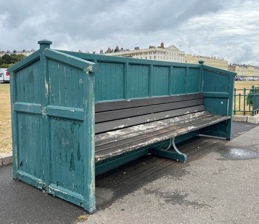 Hove’s cucumber benches set for restoration as part of new initiative
