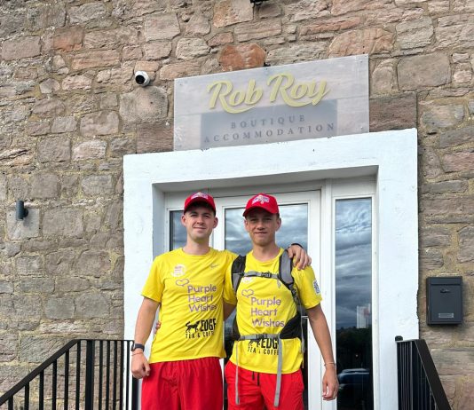 Two Young Men Near Finish Line of 15 Marathons in 15 Days for Terminal Illness Charity