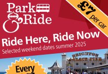 Summer Park & Ride launches next month in Brighton