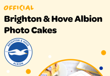 Big Day Cakes Launches Official Brighton & Hove Albion F.C. Photo Cakes in ASDA Stores Nationwide