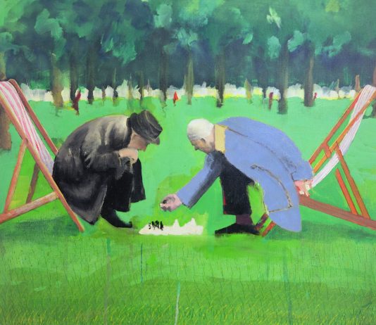 THE MYSTERY OF THE STOLEN CHESS MASTERS: ARTIST SEEKS RETURN OF PAINTING STOLEN FROM BRIGHTON GALLERY 28 YEARS AGO