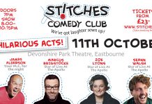 Famous comedians line up for night that will have you in stitches!
