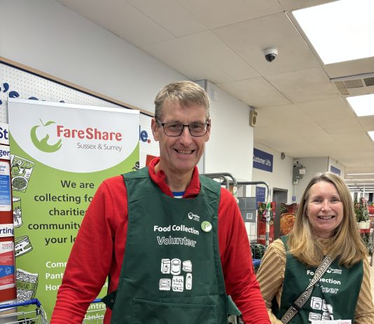 FareShare Sussex & Surrey urges volunteers to join biggest Tesco Food Collection yet