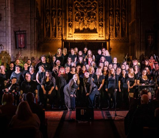Local musical theatre choir featured in Marks & Spencer’s nationwide Christmas campaign