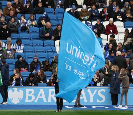 Brighton & Hove Albion FC teams up with UNICEF for World Children’s Day