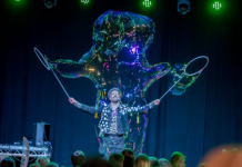Giant Bubble show at Ironworks this December