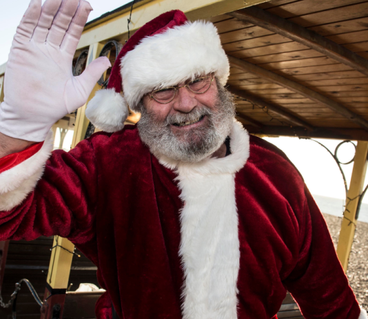 Join Santa and his elves on the Volks Railway this Christmas