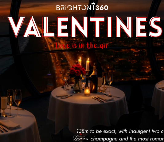 Love Takes Flight This Valentine’s Day with Sky Dining at Brighton i360