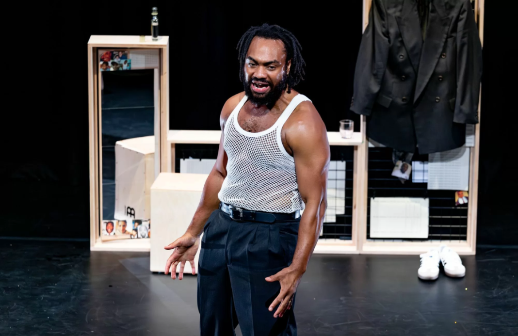 Ty'rone Haughton masculinity, black history, politics in spoken word performance ta Brighton Dome